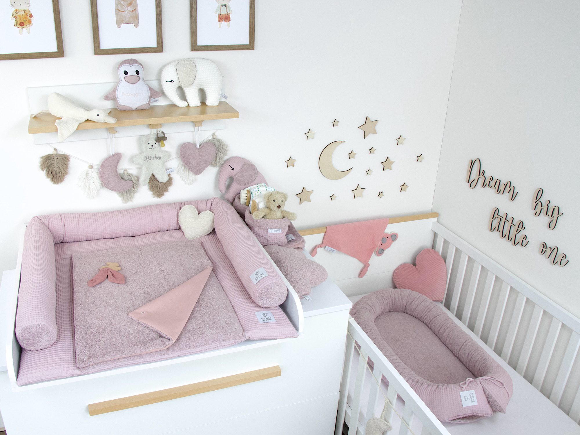 Baby Erstausstattung Set XL - Waffelpique, Frottee