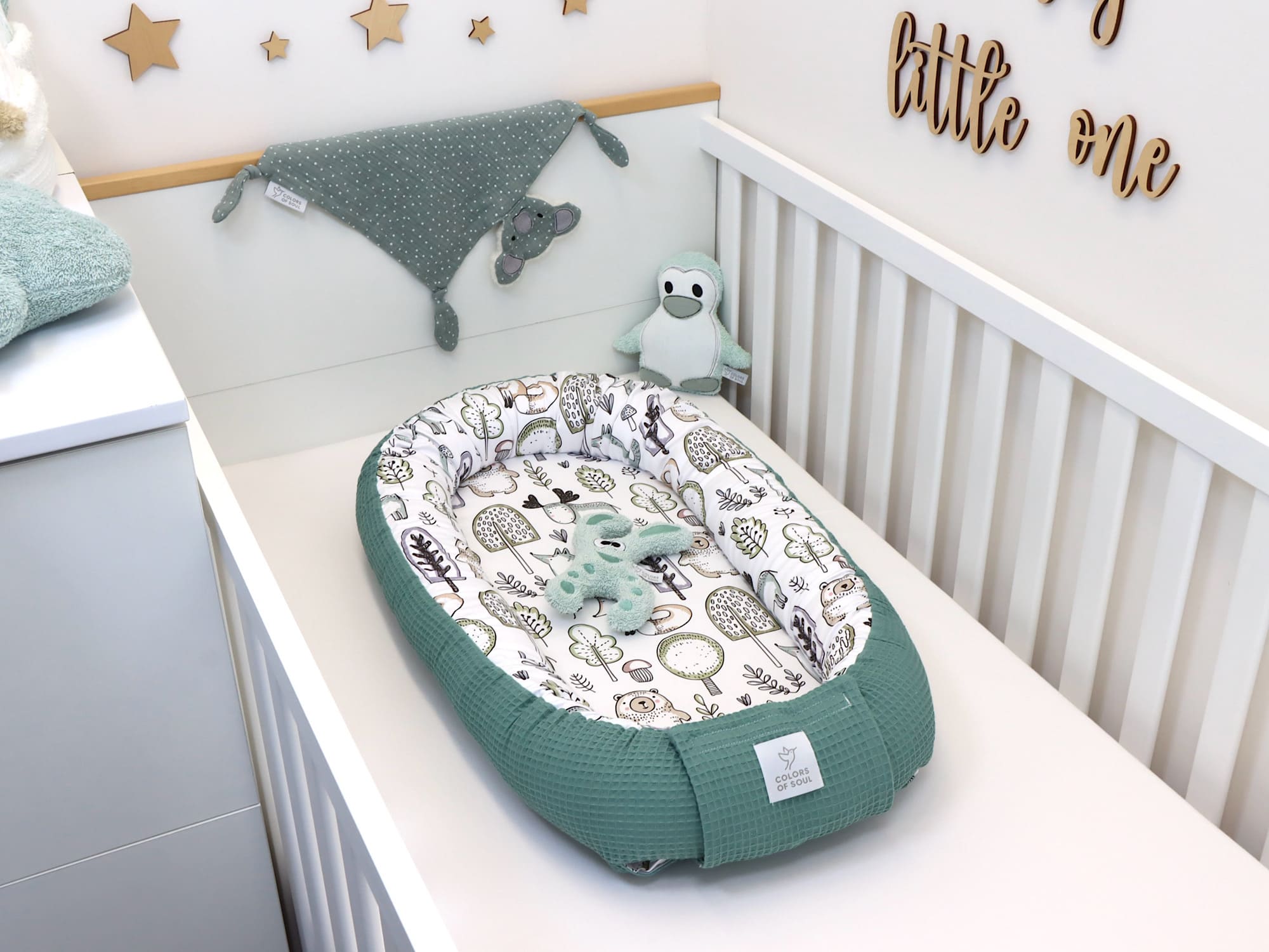 Babynestchen Waldfreunde für liebevoll gestaltete Babyzimmer