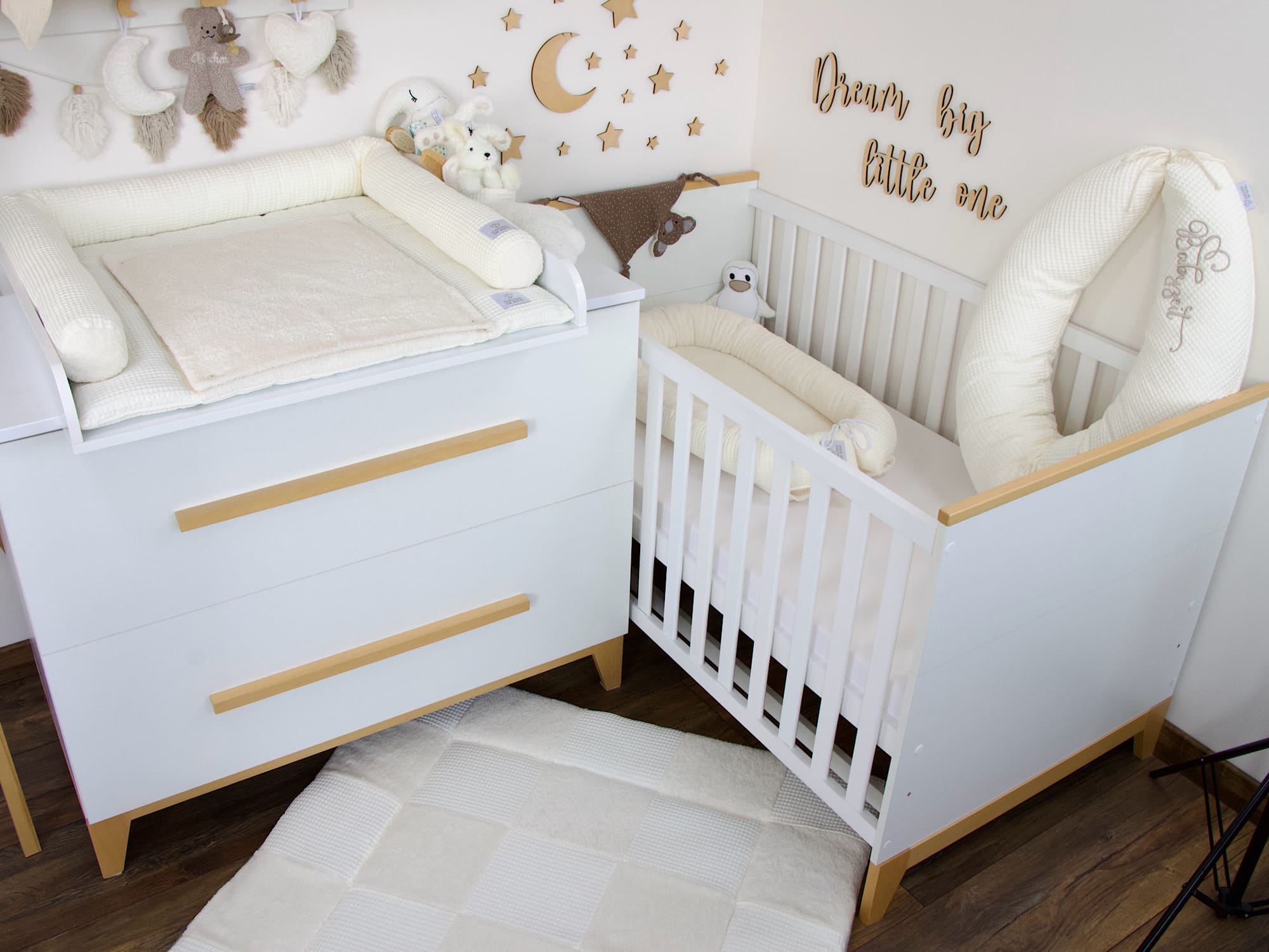 Baby Erstausstattung Set XL - Waffelpique, Frottee