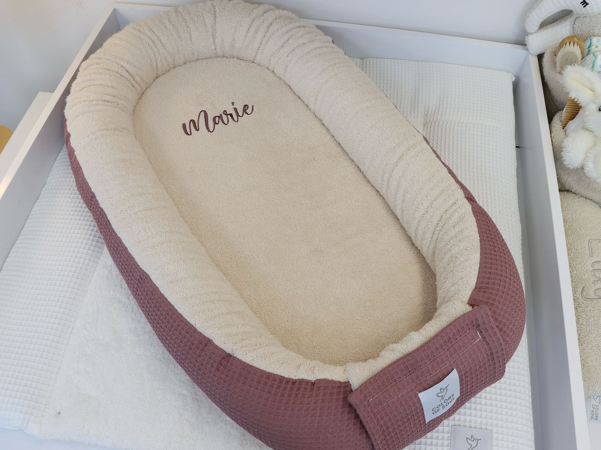 Personalisierung für Babynestchen