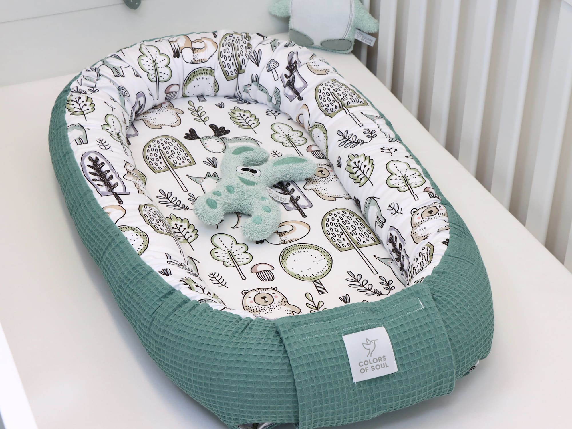 Babynestchen mit herausnehmbarer PUR-Schaummatratze – Detail