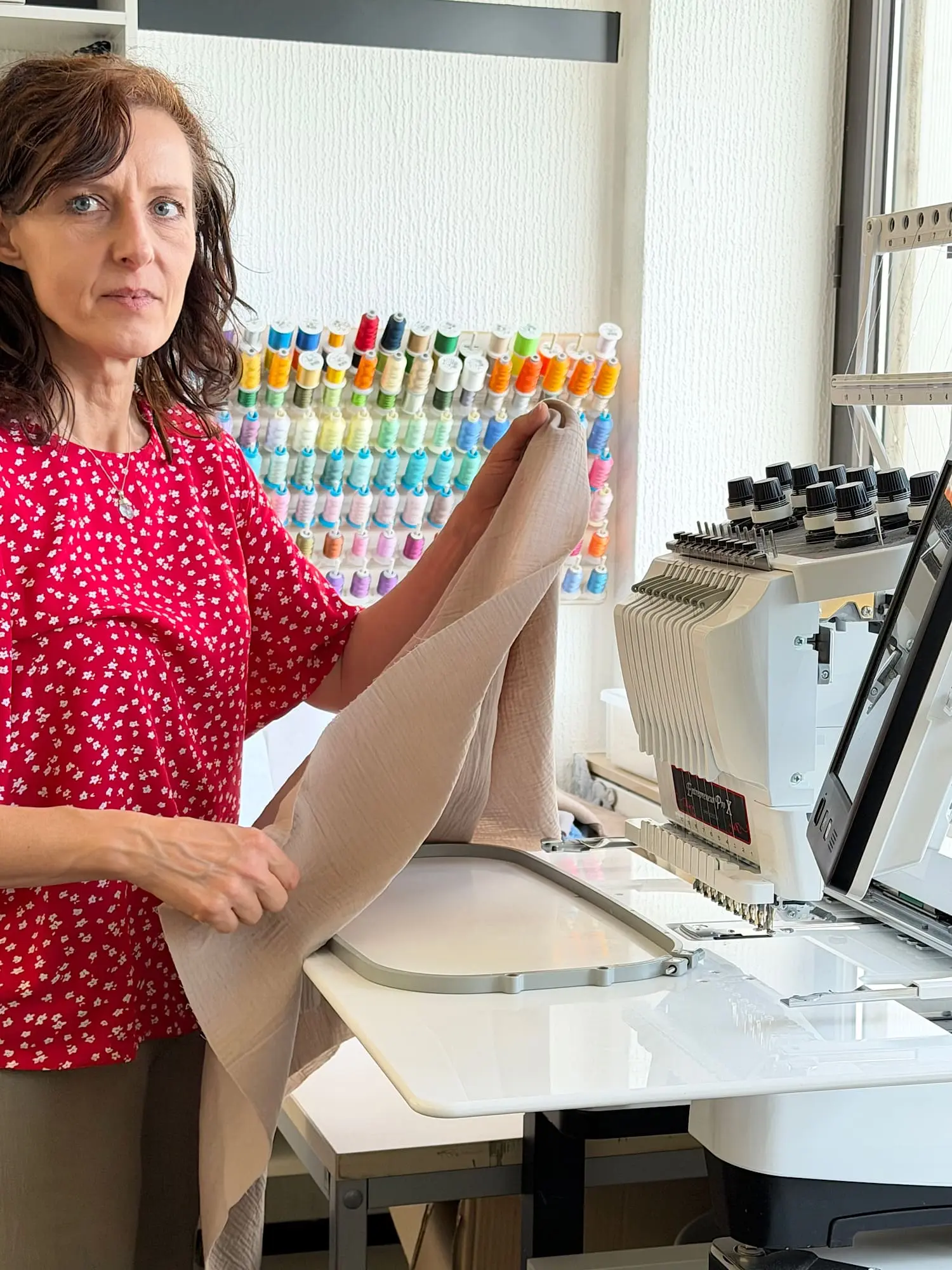 Stoffe und Materialien in der Manufaktur von Colors of Soul