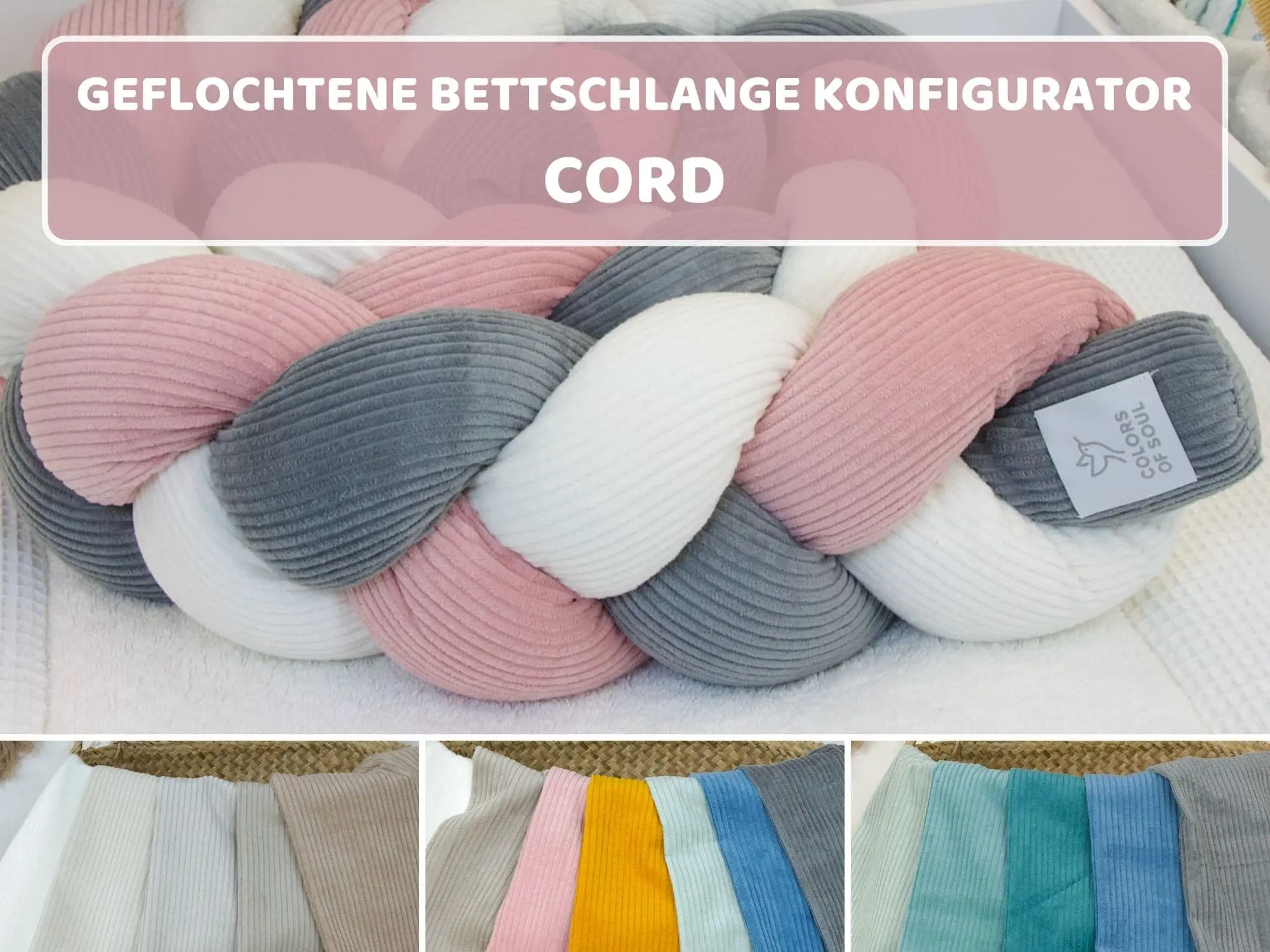 bettschlange geflochten konfigurator
