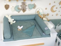 Wickelauflage Set mit Schlange mintgrün