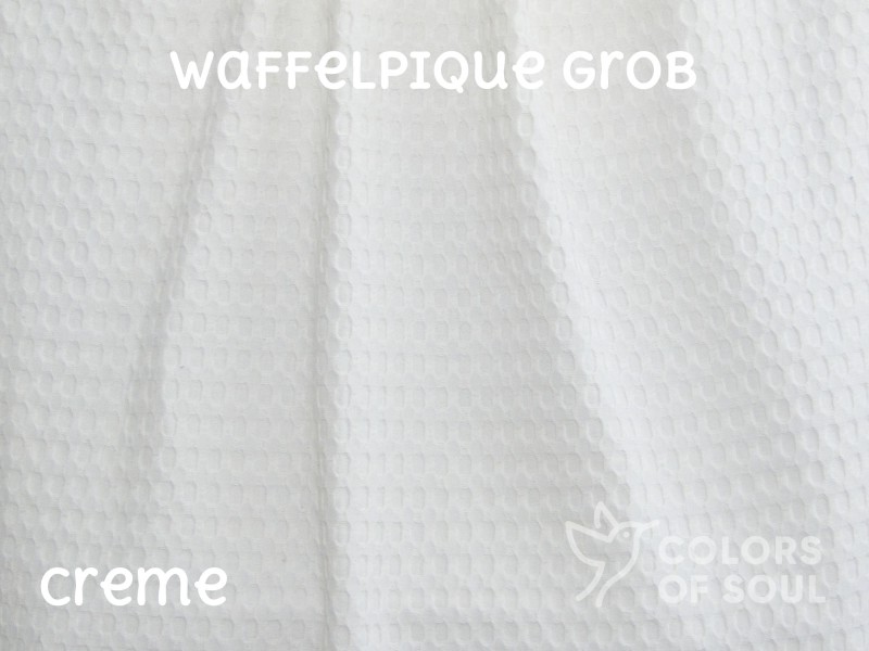 Waffelpique grob