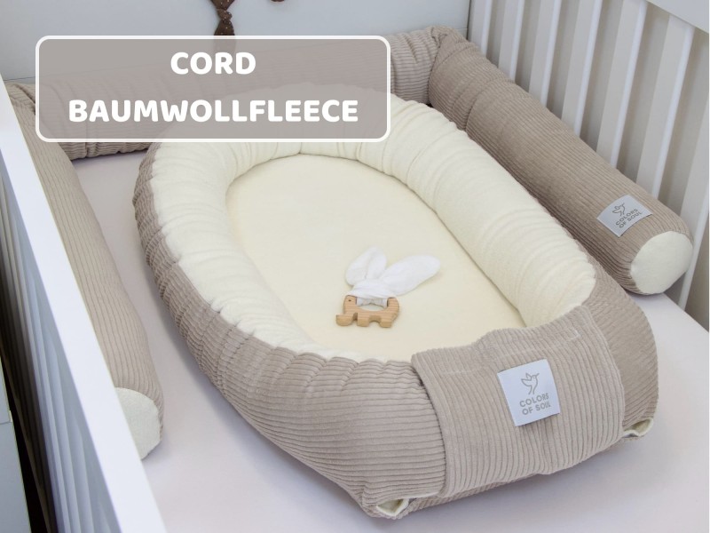 Cord und Baumwollfleece