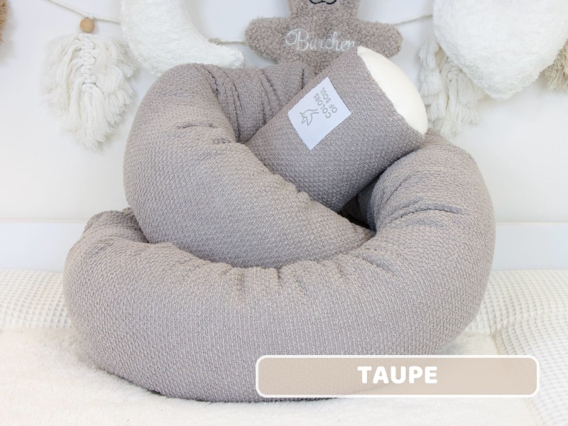 Waffelpique BeBe taupe