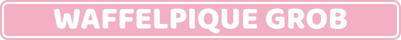 Waffelpique grob