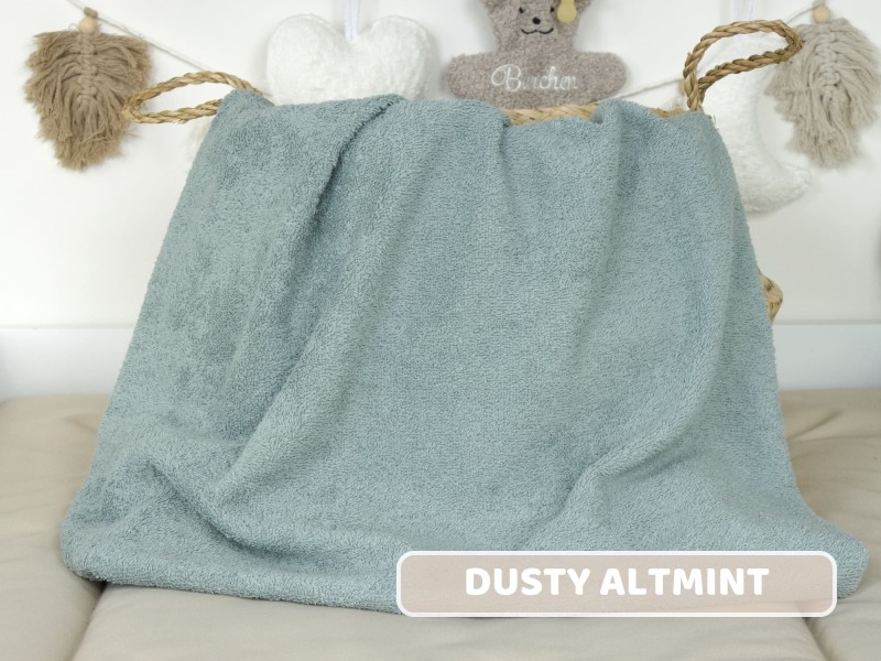 Frottee dusty altmint