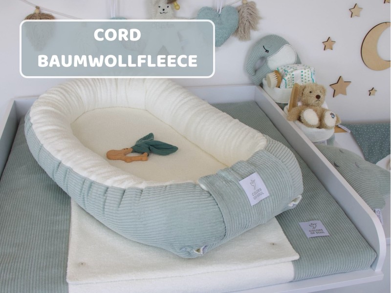 Cord und Baumwollfleece