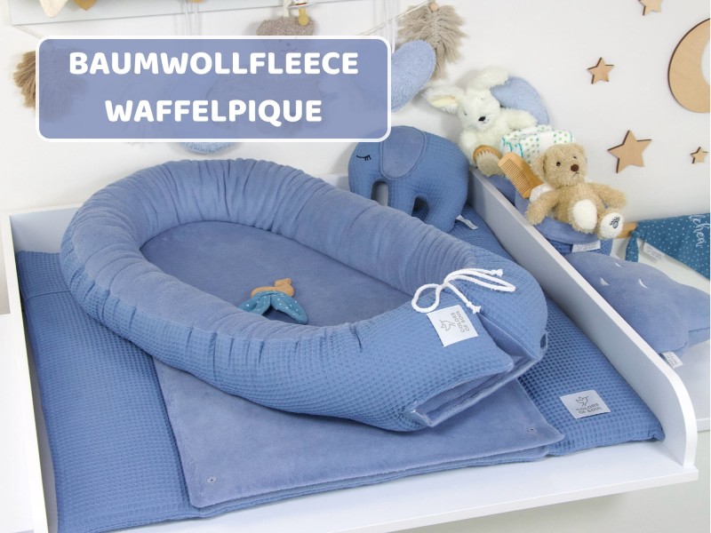 Baumwollfleece & Waffelpique