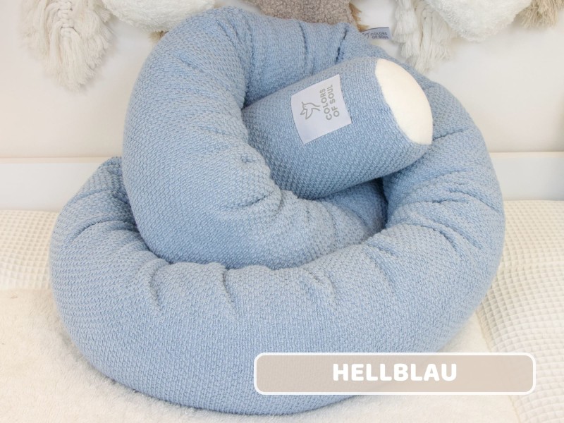 Waffelpique BeBe hellblau