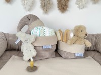 Utensilo - Baumwollfleece beige / Kord beige