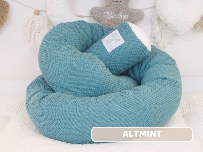 Waffelpique BeBe altmint