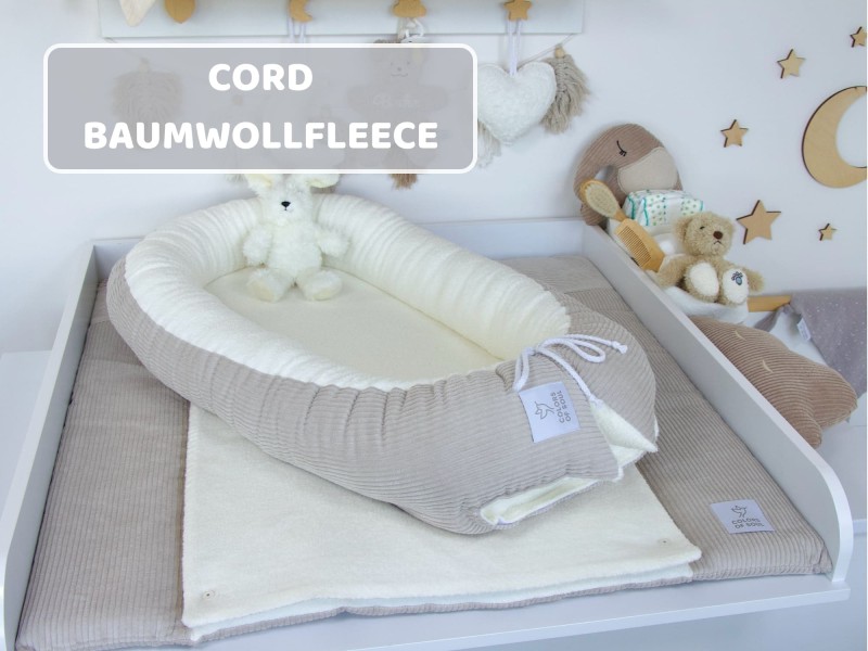 Cord und Baumwollfleece