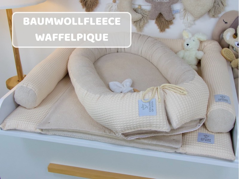 Baumwollfleece & Waffelpique