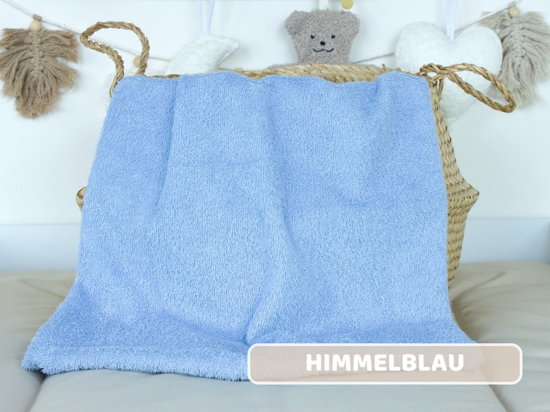 Frottee himmelblau
