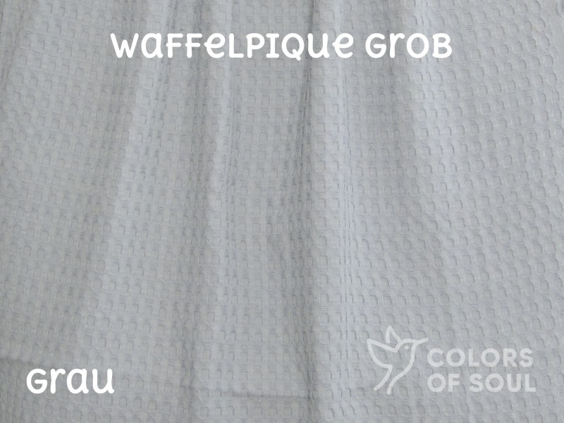 Waffelpique grob