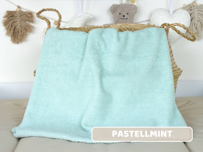 Frottee pastellmint
