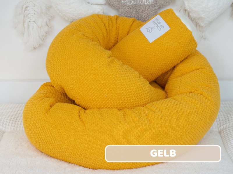 Waffelpique BeBe gelb