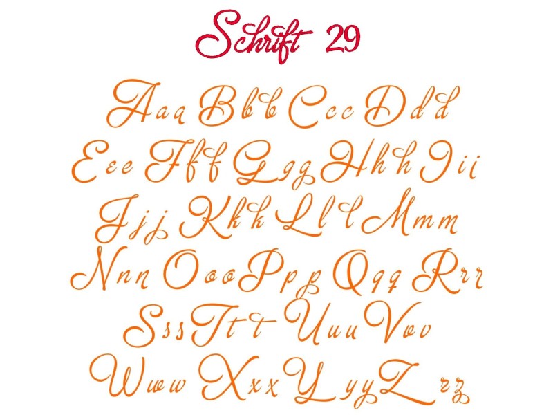 Stickschtift 29