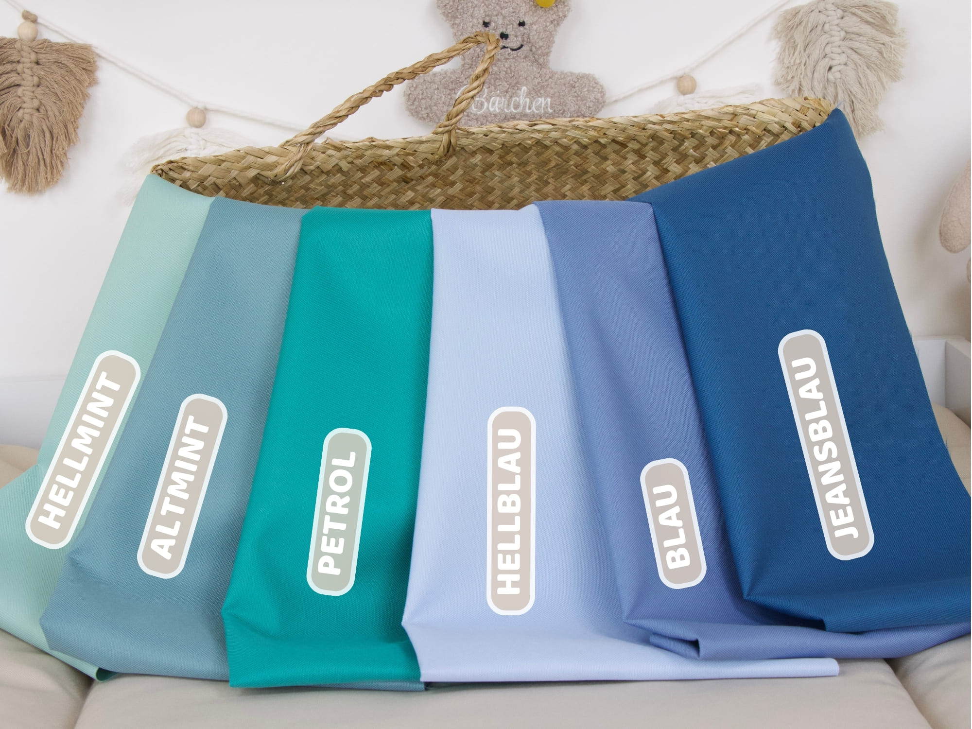 Stoffauswahl - wasserabweisender Stoff