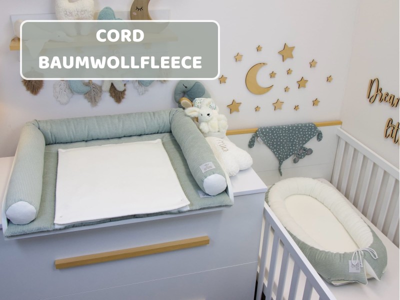 Cord und Baumwollfleece