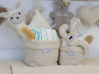 Utensilo - Frottee light sand / Waffelpique light sand