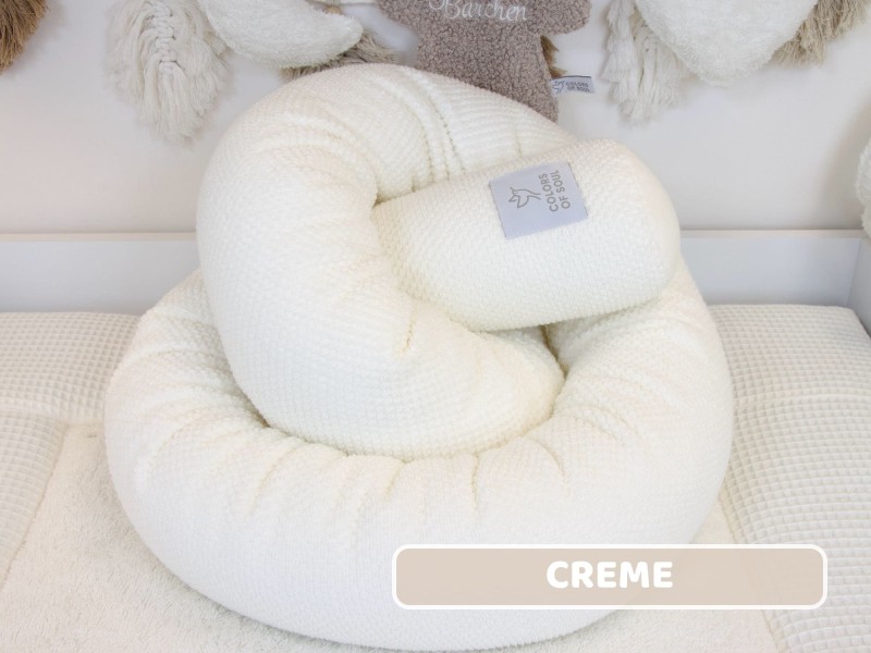 Waffelpique BeBe creme