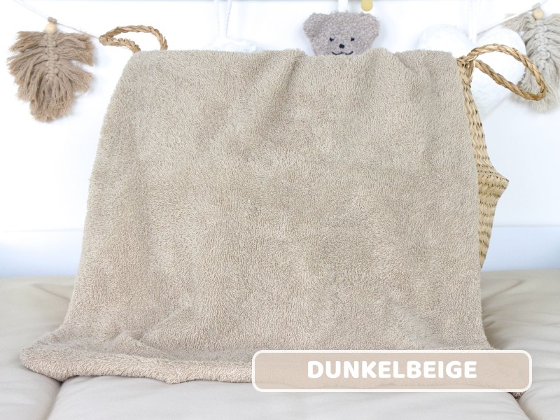 Frottee dunkelbeige